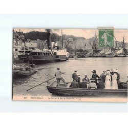 TROUVILLE : Le port et le Bac de Deauville - très bon état