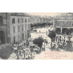 RAON L'ETAPE - La Bagarre du 28 Juillet 1907 - Avant la Charge - Menaces à l'Armée - très bon état