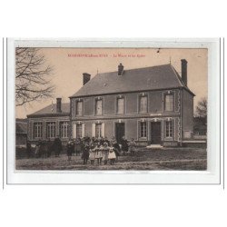 ECARDENVILLE-SUR-EURE : la mairie et les ecoles - tres bon etat