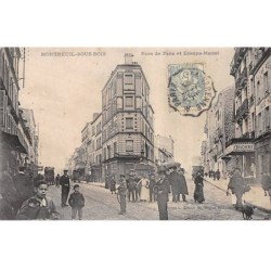 MONTREUIL SOUS BOIS - Rues de Paris et Etienne Marcel - très bon état