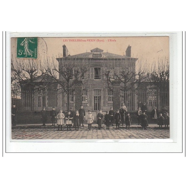 LES THILLERS-EN-VEXIN : l'ecole - etat