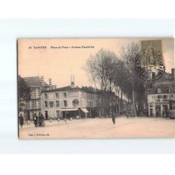 SAINTES : Place du Pont, Avenue Gambetta - très bon état