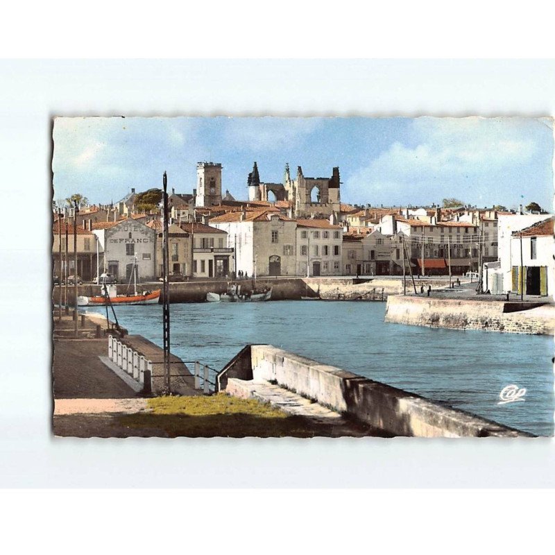 SAINT MARTIN DE RE : Vue sur le Port et la Ville - très bon état SAINT MARTIN DE RE : Vue sur le Port et la Ville - très bon état