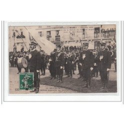 BOULOGNE-SUR-MER - octobre 1909 le salut de la marine argentine au generale - tres bon etat