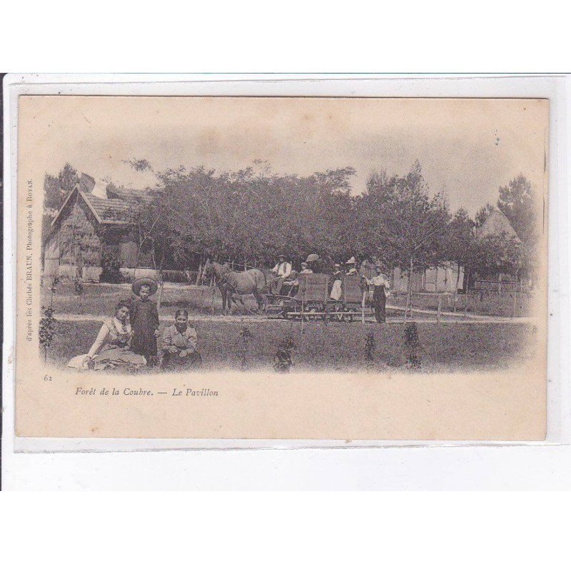 COUBRE: forêt de la coubre, le pavillon, tramway - très bon état