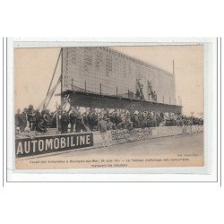 BOULOGNE-SUR-MER - coupe des voiturettes a boulogne-sur-mer, 25 juin 1911 - tres bon etat