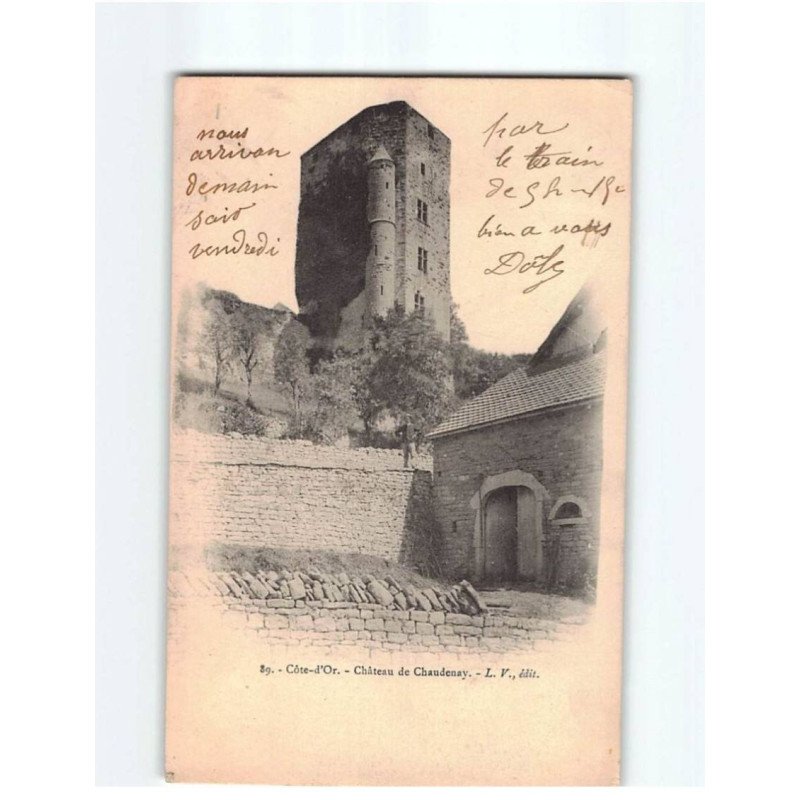 Château de Chaudenay - état Château de Chaudenay - état