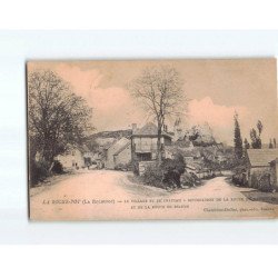LA ROCHE POT : Le village et le château, bifurcation de la route de Baubigny et de la Route de Beaune - très bon état
