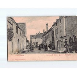 PULIGNY MONTRACHET : La rue de la poste - état