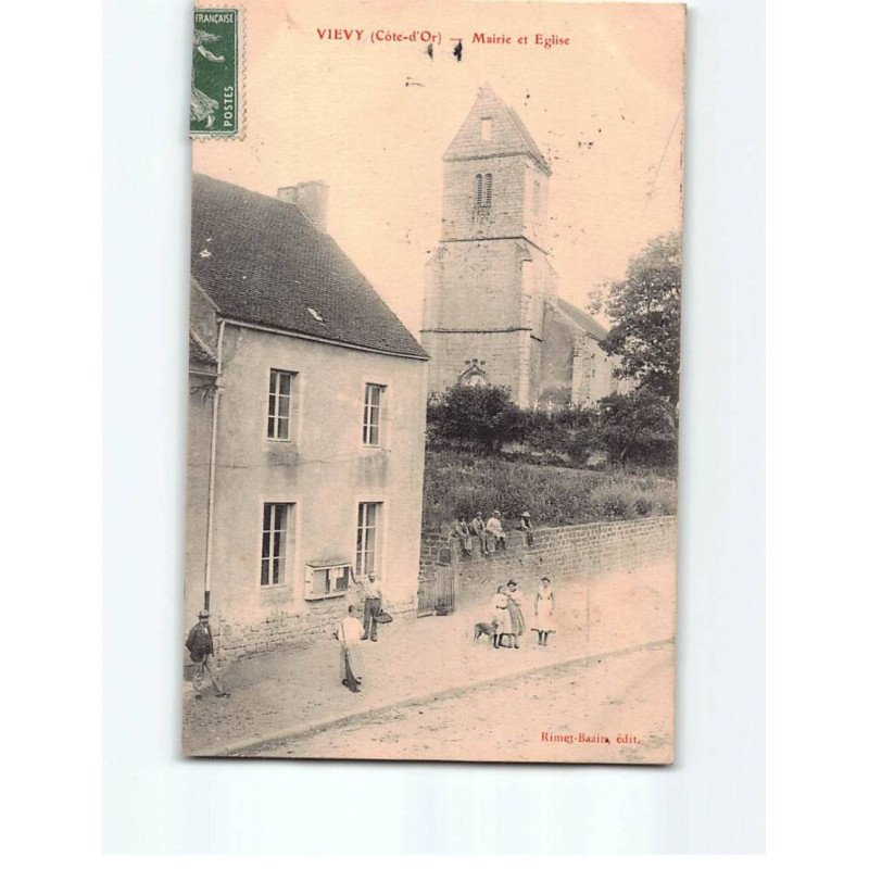 VIEVY : Mairie et Eglise - très bon état