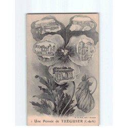 TREGUIER : Carte Souvenir - très bon état