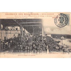 ISSY LES MOULINEAUX - Brasserie des Moulineaux - Quais de rinçage et d'expédition - très bon état