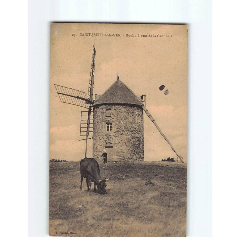 SAINT JACUT DE LA MER : Moulin à vent de la Guérinais - très bon état SAINT JACUT DE LA MER : Moulin à vent de la Guérinais - très bon état