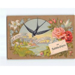 SAINTE FEYRE : Carte Souvenir - très bon état