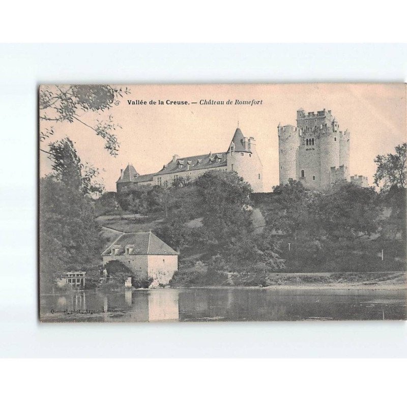 Vallée de la Creuse, Château de Romefort - état Vallée de la Creuse, Château de Romefort - état
