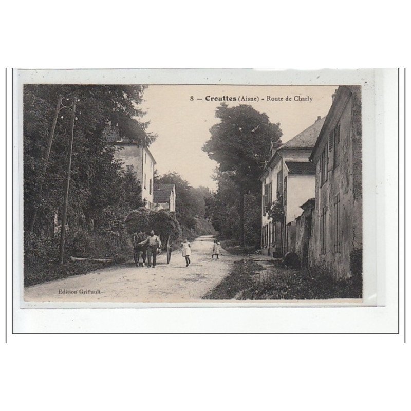 CROUTTES - Route de Charly - très bon état