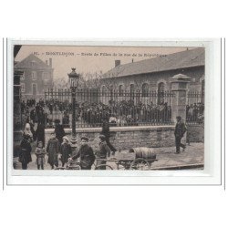 MONTLUçON - Ecole de Filles de la rue de la République  - très bon état