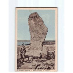 PLOZEVET : Menhir du droit de l'Homme - très bon état