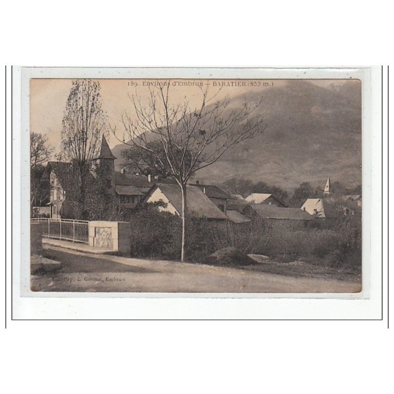 Environs d'EMBRUN - BARATIER - très bon état Environs d'EMBRUN - BARATIER - très bon état