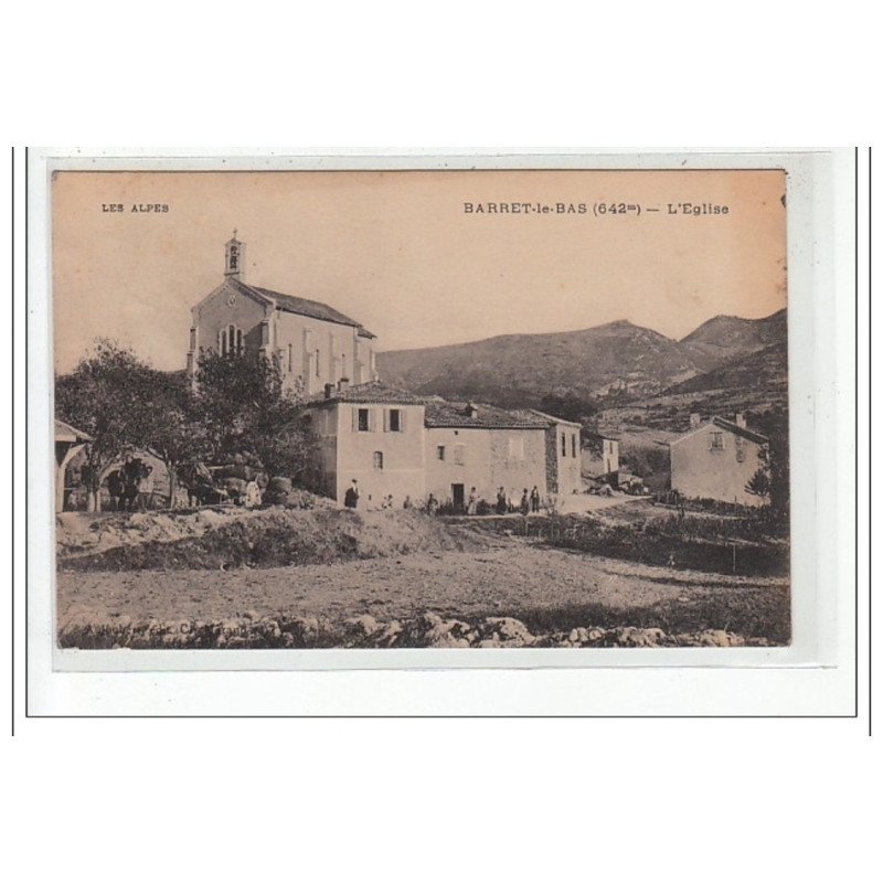 BARRET LE BAS - L'Eglise - très bon état