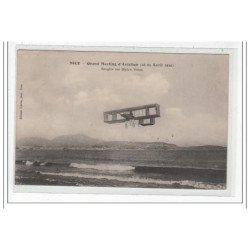 NICE - Grand Meeting d'Aviation 1910 - Rougier sur Biplan Voisin - très bon état