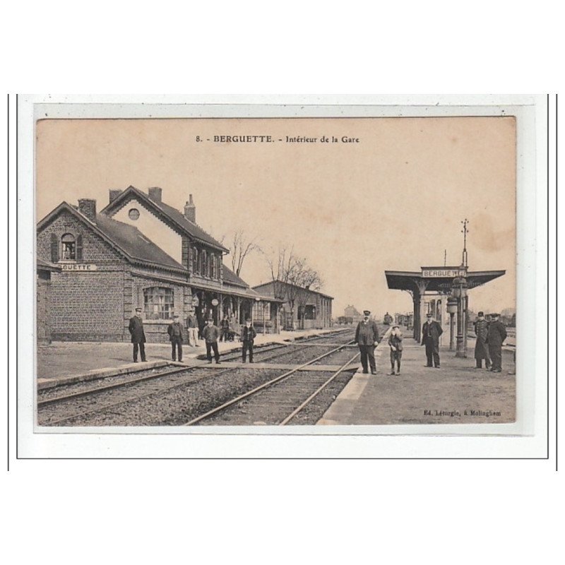 BERTINCOURT :  inérieur de la gare - tres bon état