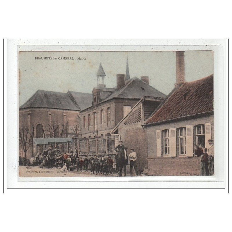 BEAUMETZ-LES-CAMBRAL : mairie - tres bon état