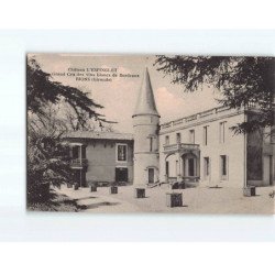 RIONS : Château l'Espinglet, Grand cru des vins blanc de Bordeaux - très bon état