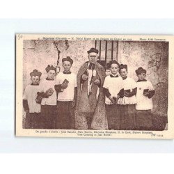 SIGALENS : L'Abbé Expert et ses enfants de Choeur en 1942 - très bon état