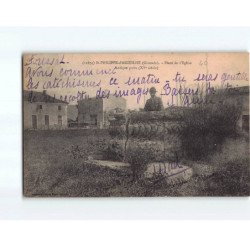 SAINT PHILIPPE D'AIGUILHE : Place de l'Eglise, antique puits - état