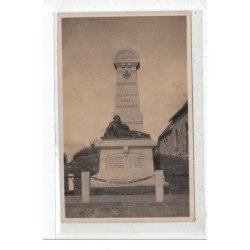 BOISEUX : carte photo monument aux morts - tres bon etat
