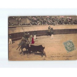 BEZIERS : Les Arènes, Une bonne pique - état