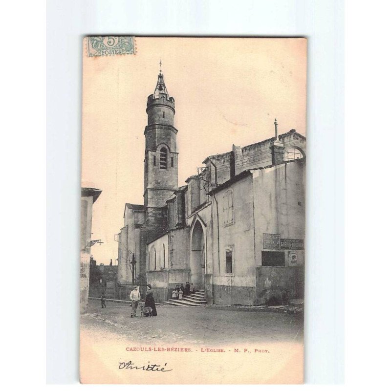 CAZOULS LES BEZIERS : L'Eglise - très bon état