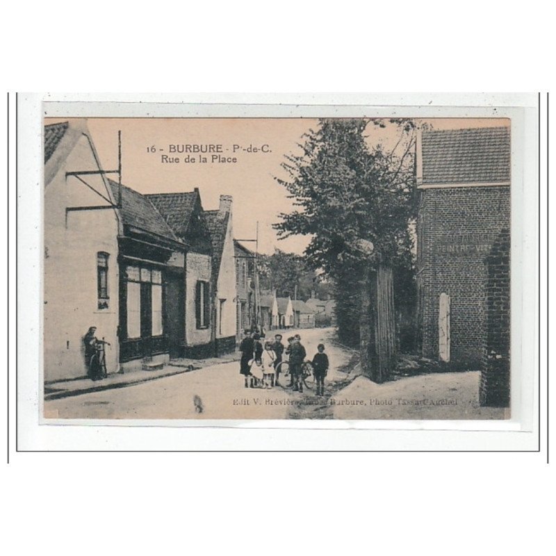BURBURE : rue de la place - tres bon etat