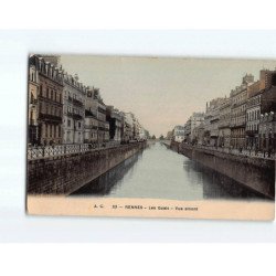 RENNES : Les Quais, vue amont - état