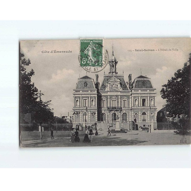 SAINT SERVAN : L'Hôtel de Ville - état