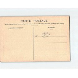 PONT L'ABBE : Le vieux brodeur travaillant dans son échoppe - état