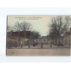 CHATEAUROUX : Place Sainte-Hélène, Statue du Générale Bertrand - état