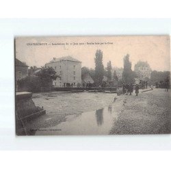 CHATEAUROUX : Inondations de 1910? Brèche faite par la crue - état