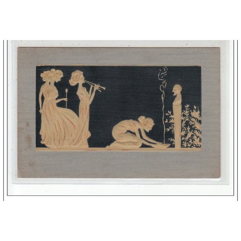 KIRCHNER Raphaël : carte gaufrée (J-2)- état (traces)