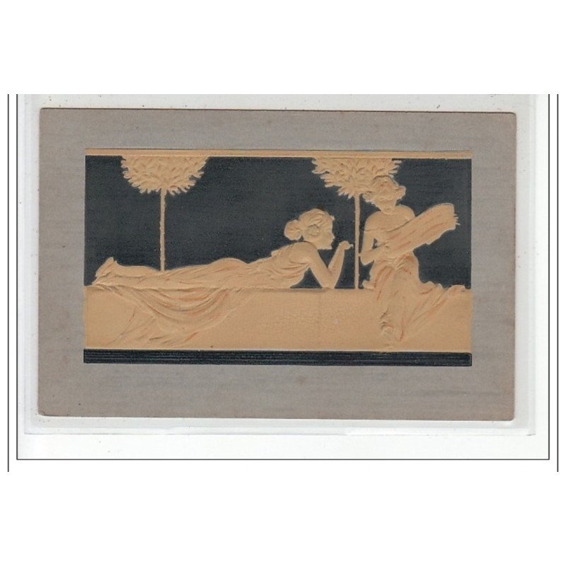 KIRCHNER Raphaël : carte gaufrée (J-2)- bon état