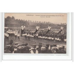 CHARLEVILLE - Concours International de Gymnastique 1912 - Simultané Barre fixe - très bon état
