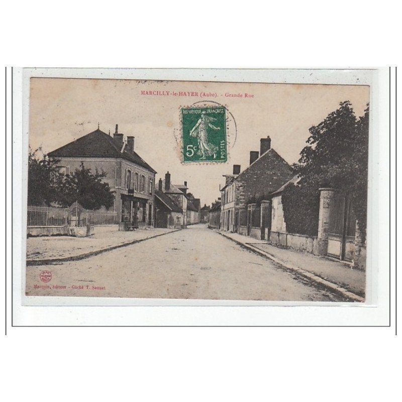 MARCILLY LE HAYER - Grande Rue - très bon état