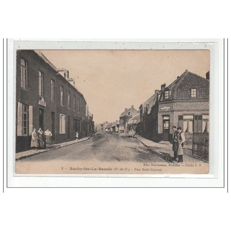 AUCHY-LES-LA-BASSEE - rue sadi-carnot - etat