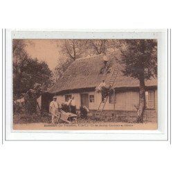 AUDENFORT - un des dernier couvreurs en chaume - tres bon etat