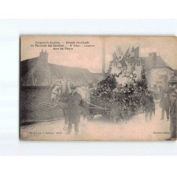 OUCQUES LA JOYEUSE : Grande Cavalcade du Mercredi des cendres, 4e char, Locarno dans les Fleurs - état