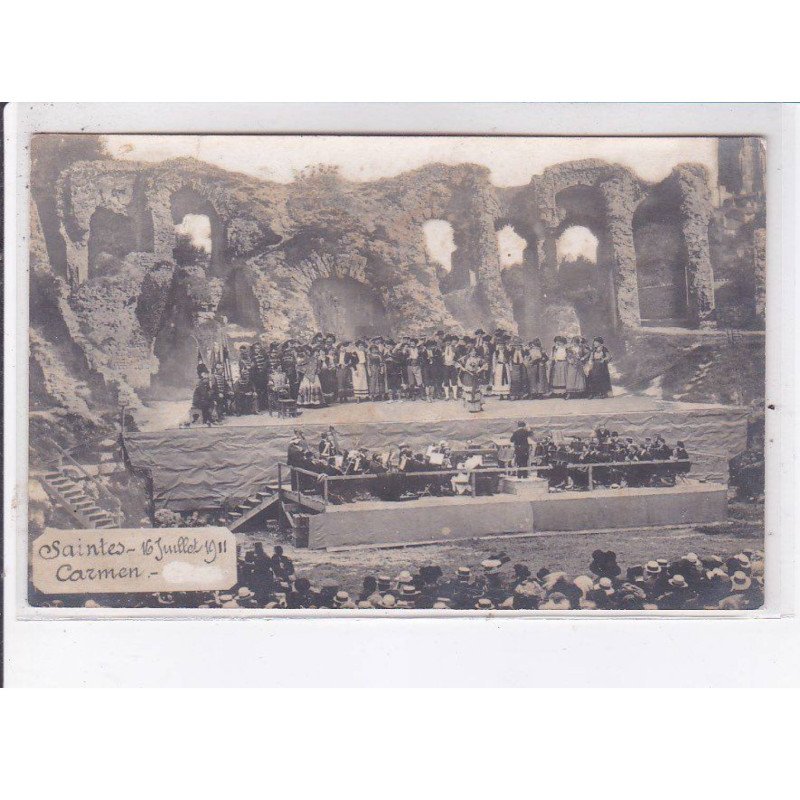 SAINTES: 16 juillet, carmen - très bon état