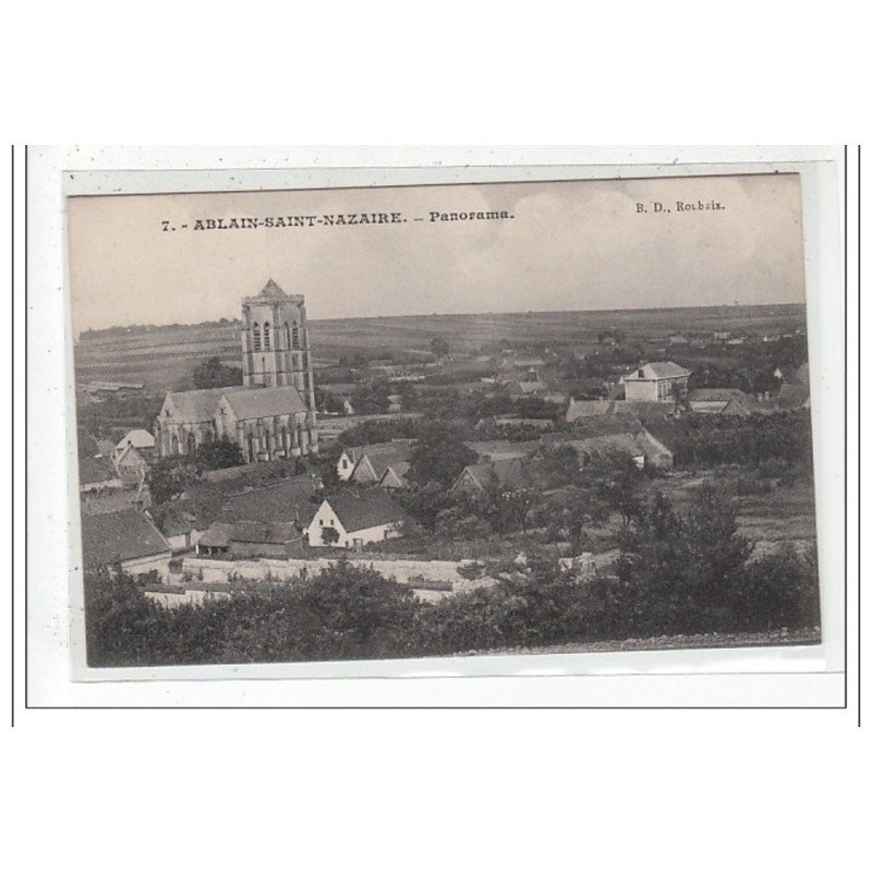 ABLAIN-SAINT-NAZAIRE : panorama - tres bon état