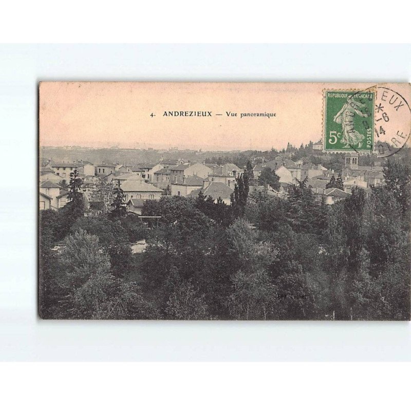 ANDREZIEUX : Vue Panoramique - état ANDREZIEUX : Vue Panoramique - état