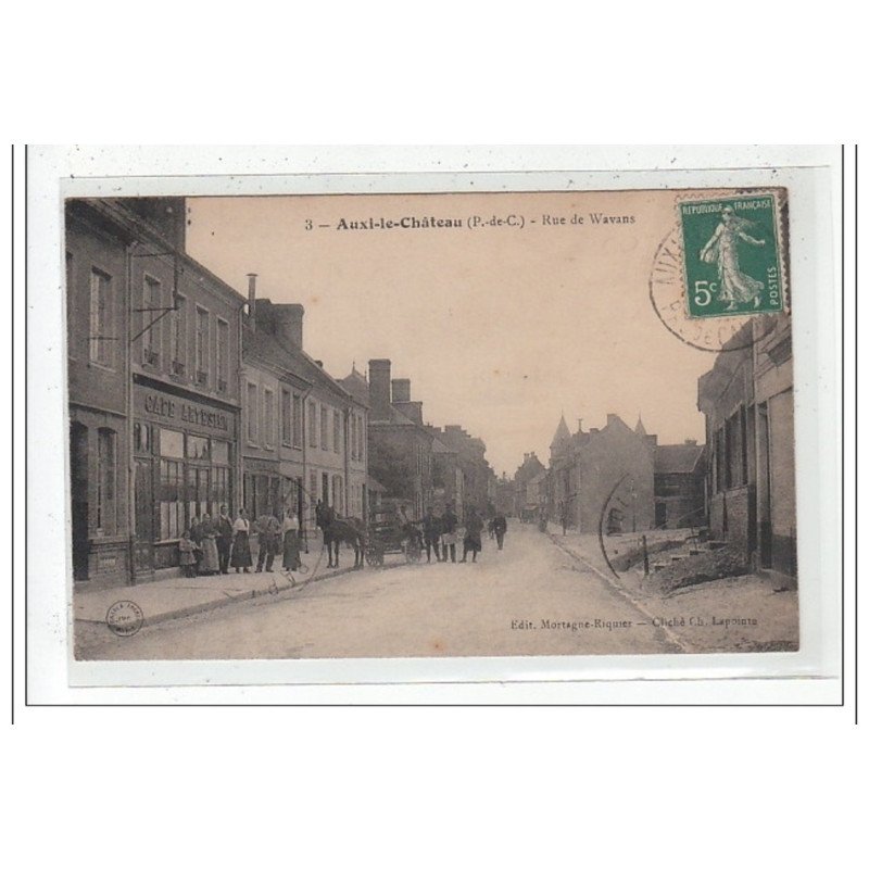 AUXI-le-CHATEAU : rue de wavans - tres bon état